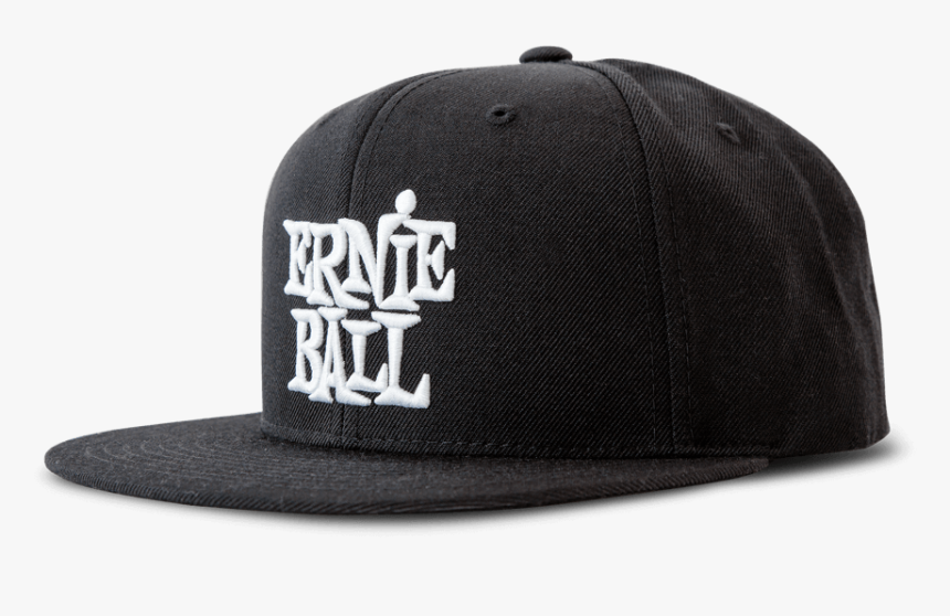 Black With White Stacked Ernie Ball Logo Hat Thumb - Logos De Reebok Para Gorras, HD Png Download, Free Download