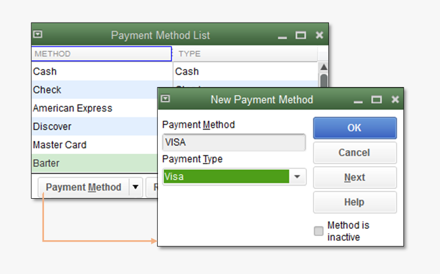 Transparent Payment Methods Png - Quickbooks Payment Methods, Png Download, Free Download