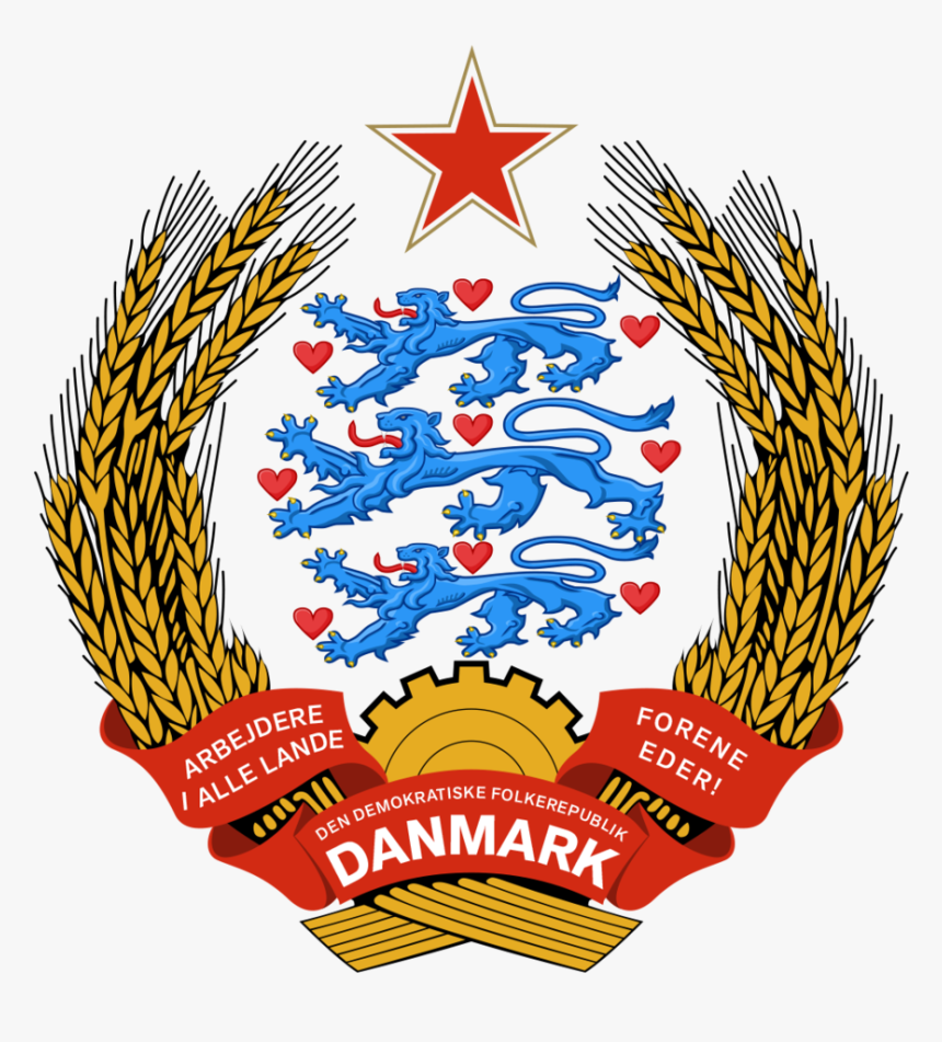 Thefutureofeuropes Wiki - Denmark Communist Coat Of Arms, HD Png Download, Free Download