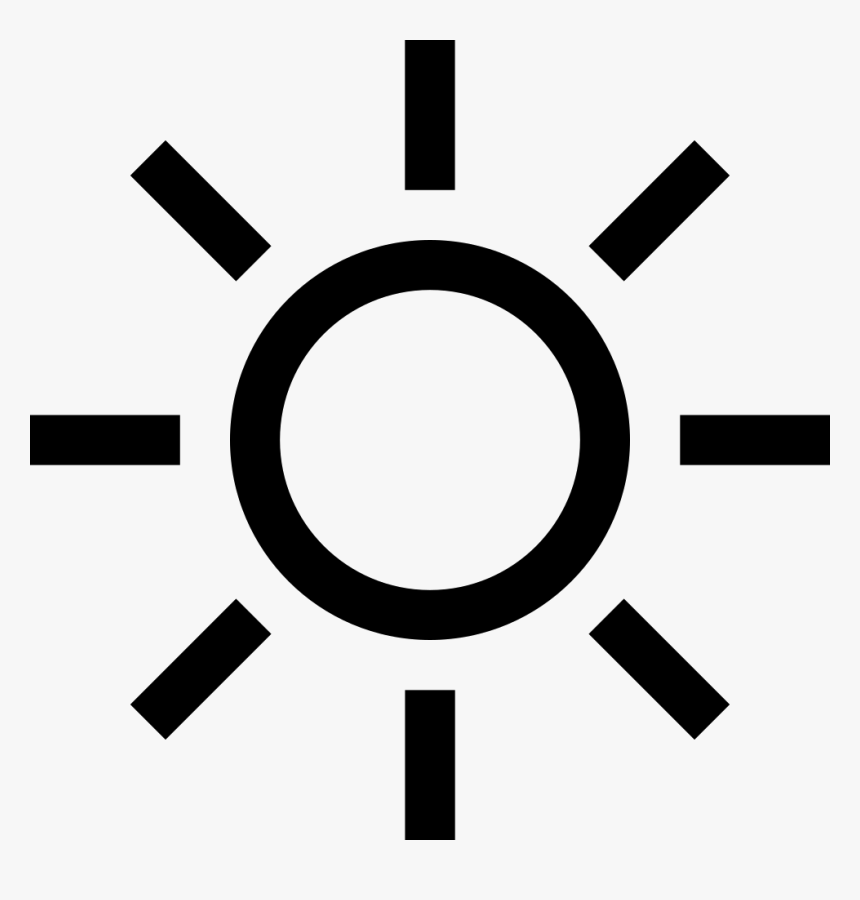 Day Sun Weather Symbol - Sun Weather Symbol, HD Png Download, Free Download