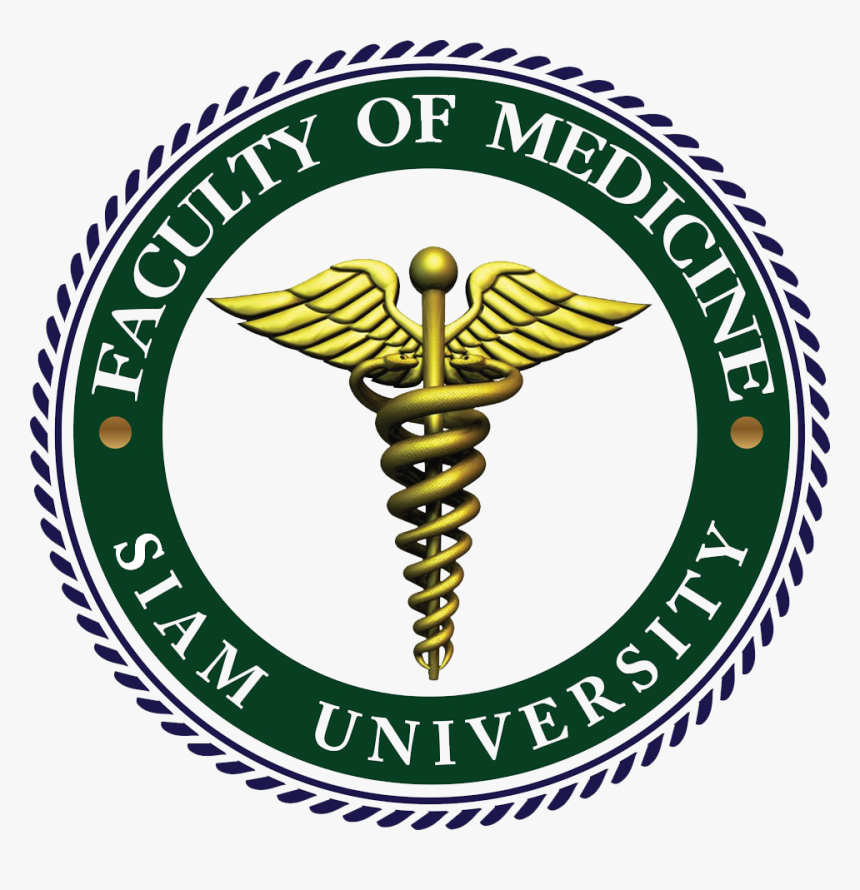 Faculty Of Medicine, Siam University Logo Png - Caduceus As A Symbol Of Medicine, Transparent Png, Free Download