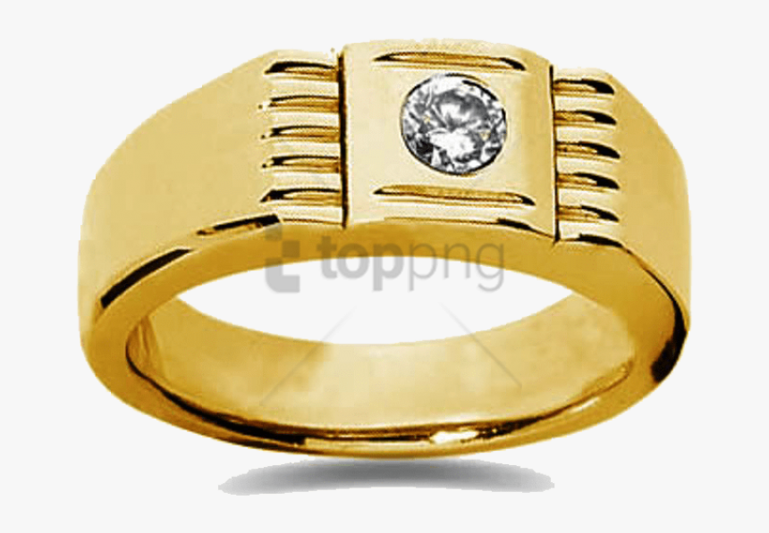 Free Png Gold Wedding Rings Png Png Image With Transparent - Malabar Gold Mens Ring Designs, Png Download, Free Download
