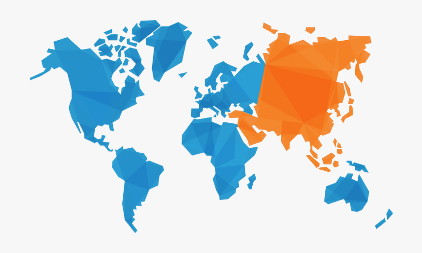 Asia Payment Gateway - Latam In World Map, HD Png Download, Free Download