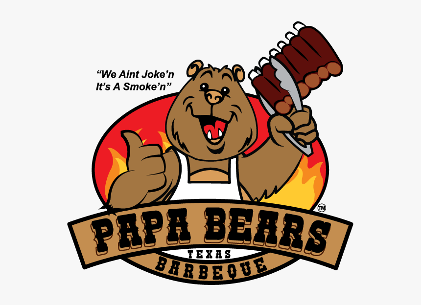 Bear Eating Bbq Cartoon, HD Png Download, Free Download