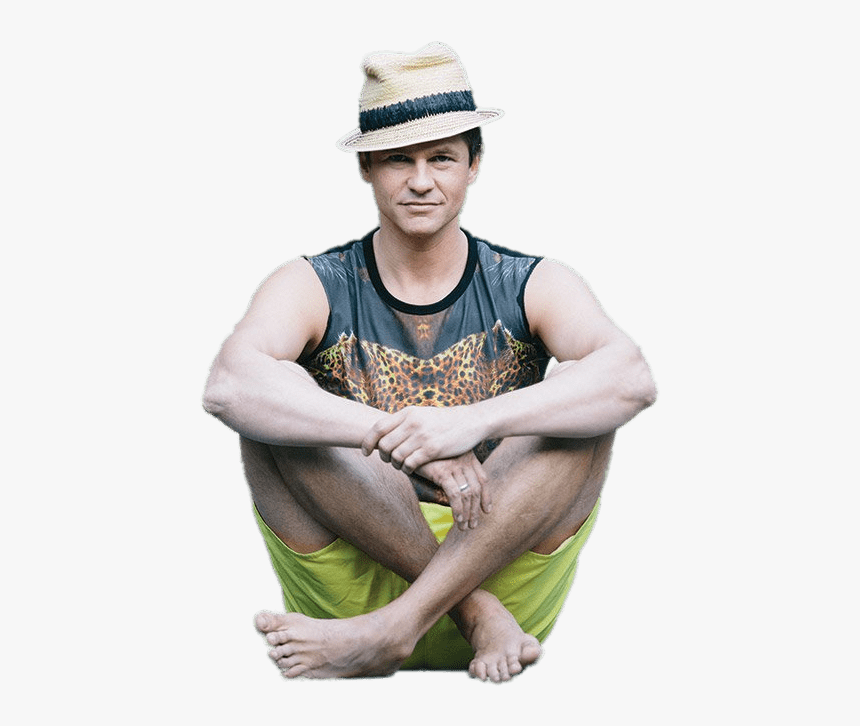 David Burtka Relaxed - Sitting, HD Png Download, Free Download