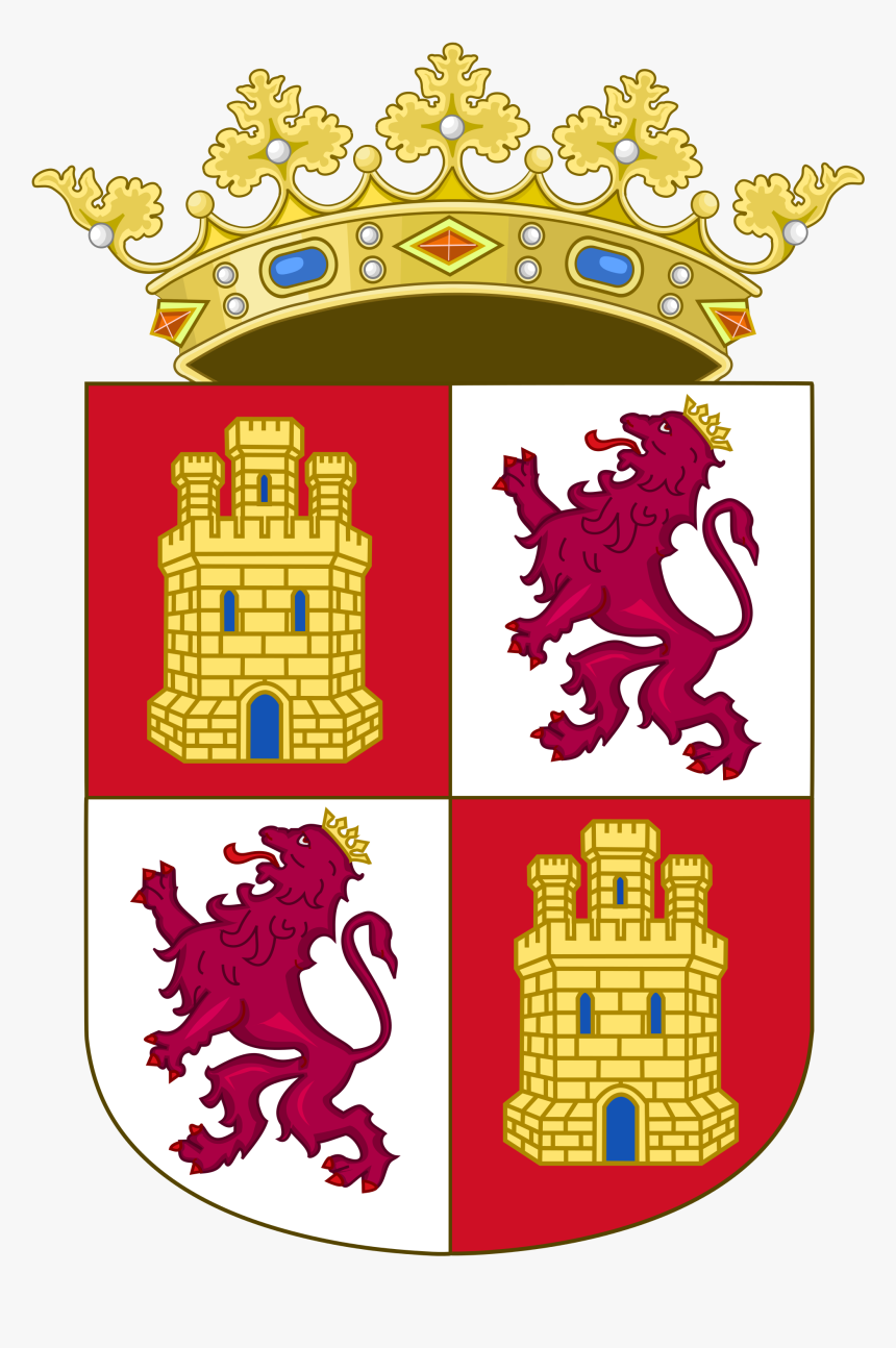 Castilla Y Leon Coat Of Arms, HD Png Download - kindpng