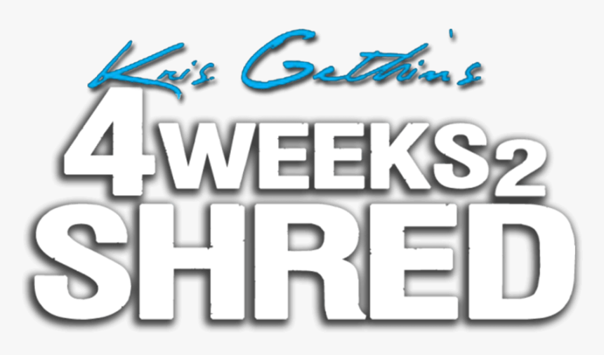 Kris Gethin 4 Weeks To Shred Plan, HD Png Download, Free Download