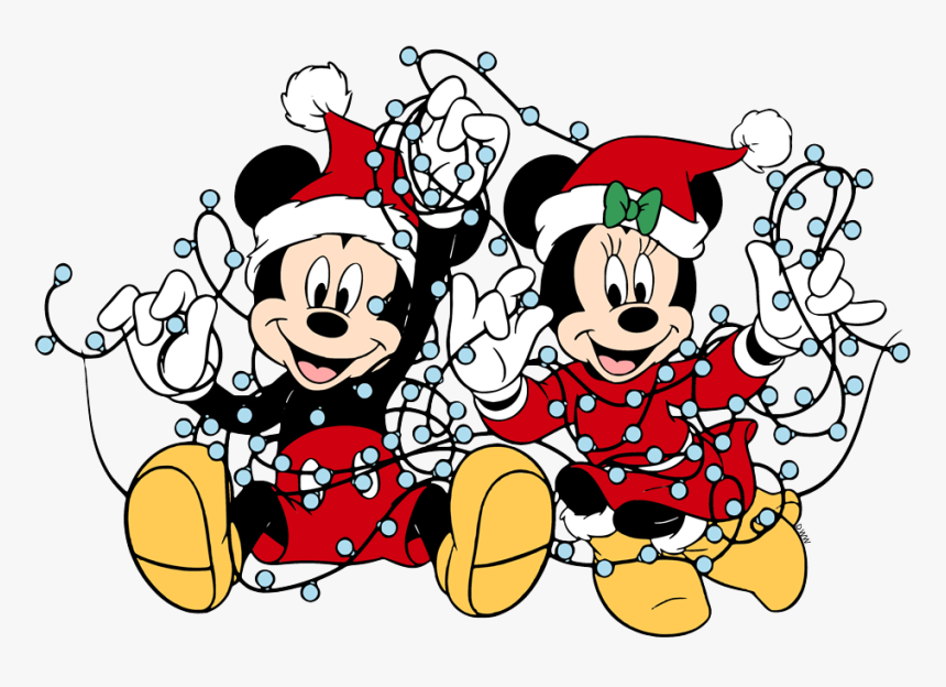 Drawing Minnie Mouse Christmas, HD Png Download, Free Download