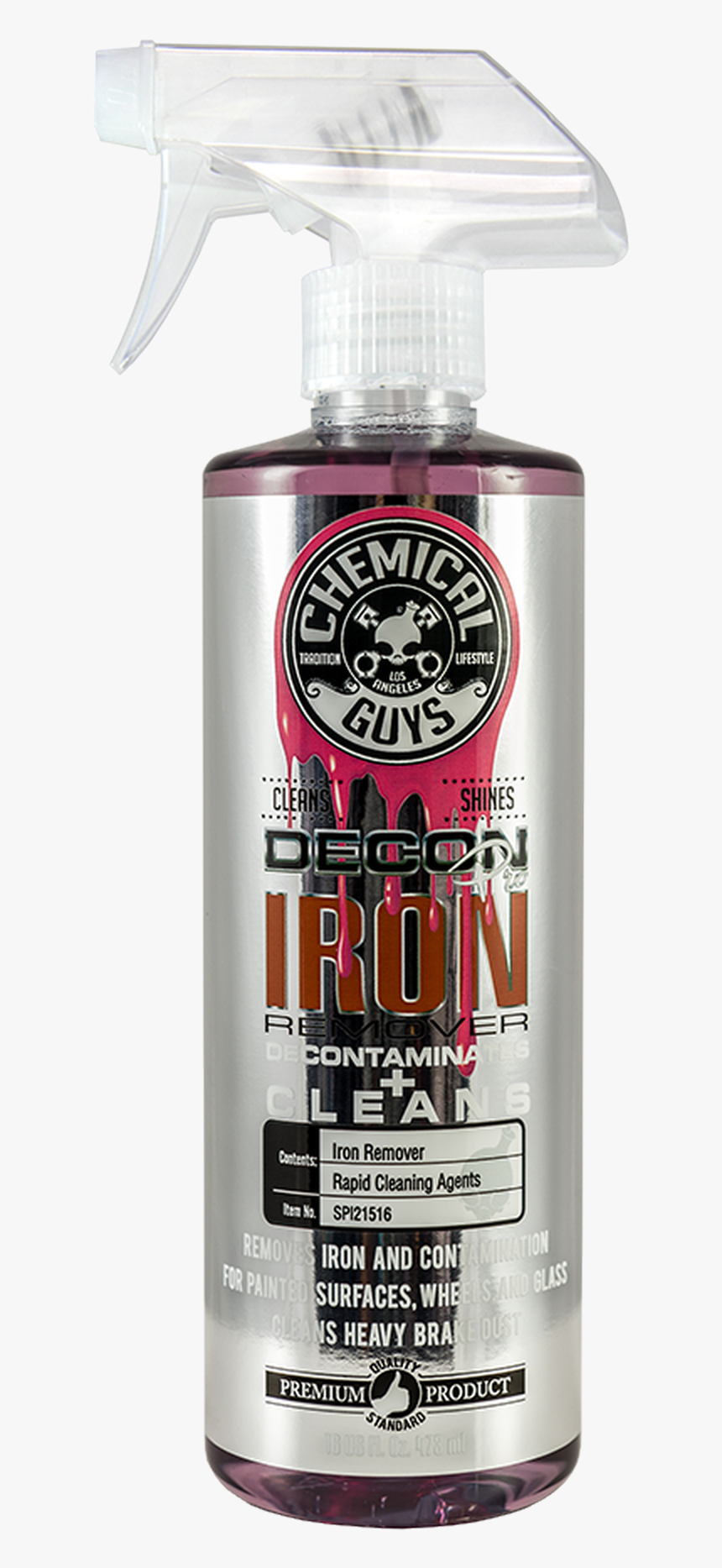 Decon Pro Iron Remover And Wheel Cleaner - Chemical Guys Decon Iron, HD Png Download, Free Download