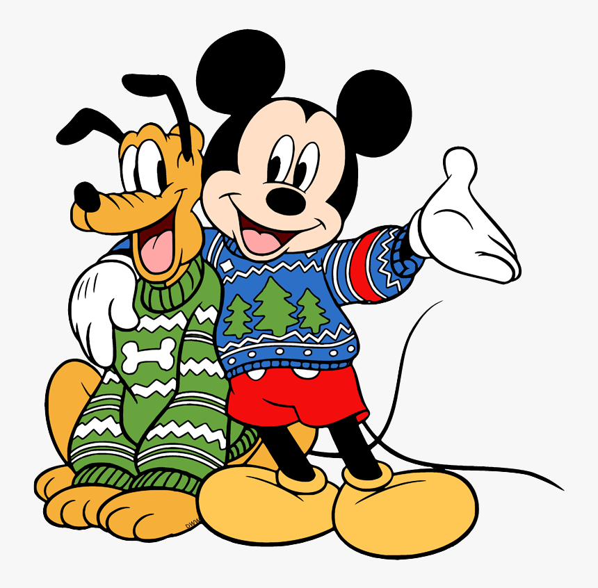 Mickey Mouse Christmas, HD Png Download, Free Download