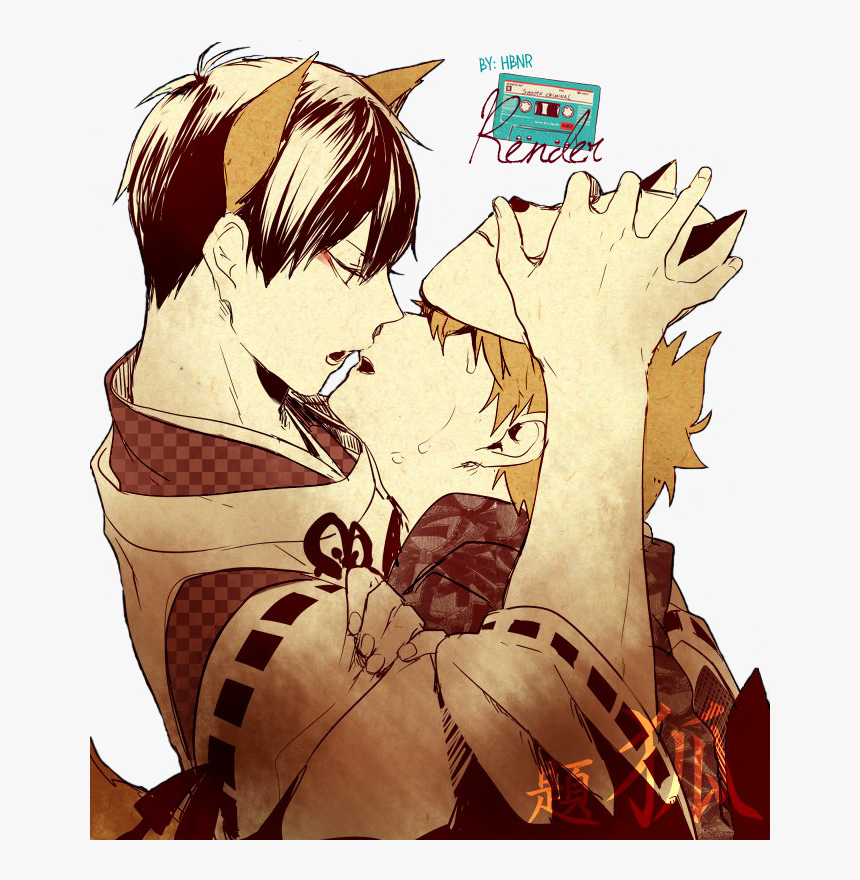 Naklejka Tobio Kageyama X Shouyou Hinata Haikyuu Haikyuu Hinata X Kageyama Hd Png Download Kindpng