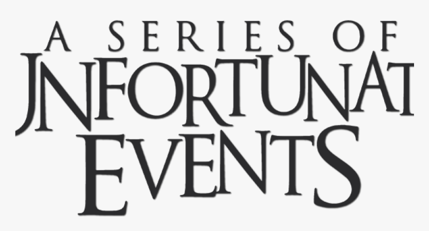 A Series Of Unfortunate Events - Black-and-white, HD Png Download, Free Download