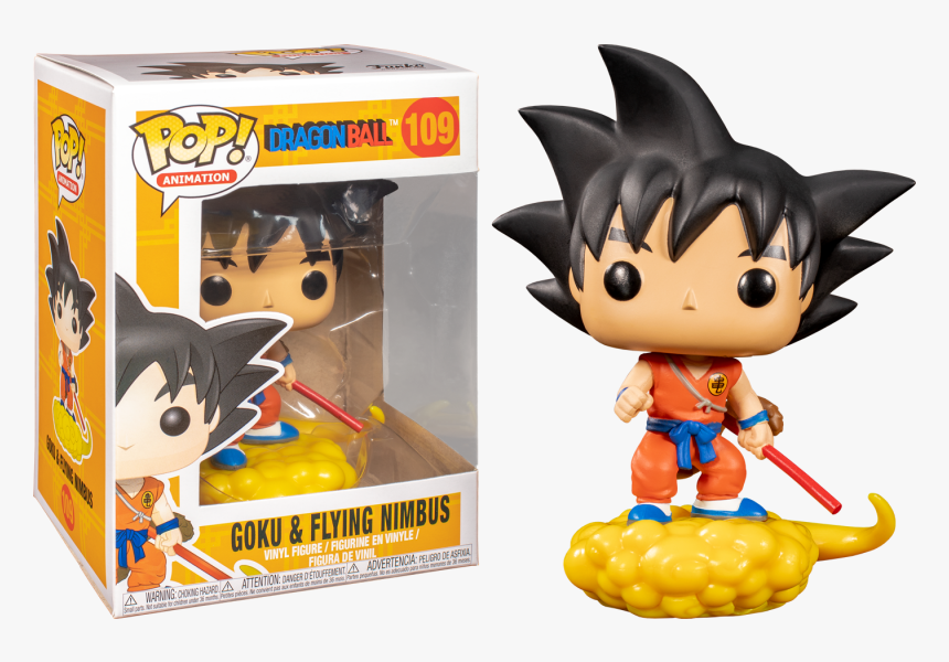 Goku & Flying Nimbus Orange Pop Vinyl Figure, HD Png Download, Free Download