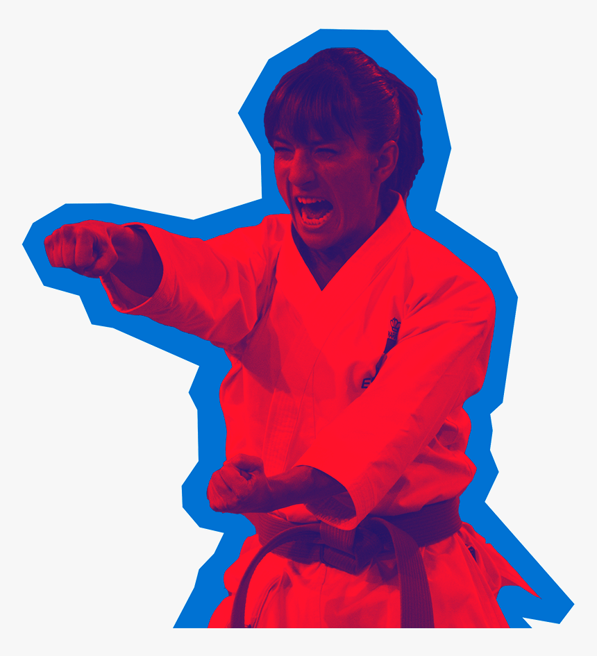 Sandra Sánchez Karate - Illustration, HD Png Download, Free Download