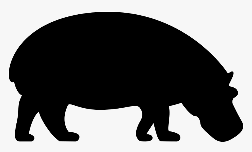 Hippopotamus Looking Right, HD Png Download, Free Download