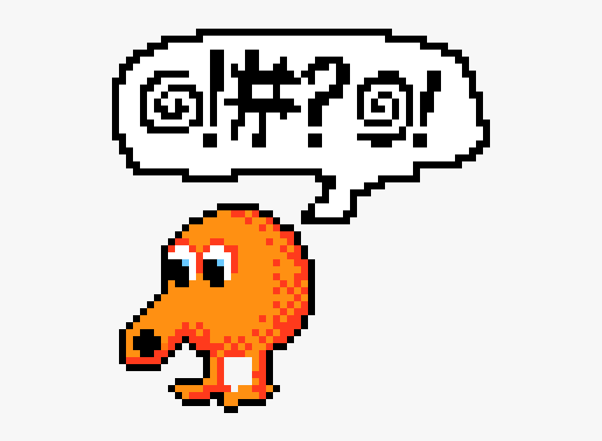 Pixel Art Q Bert, HD Png Download, Free Download