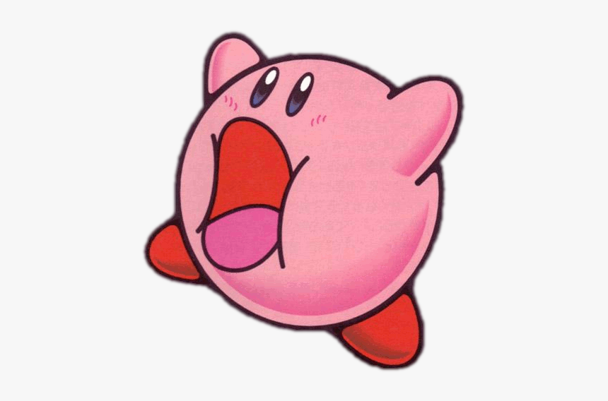 Kirby"s Return To Dream Land Kirby"s Dream Land Super - Kirby With Mouth Open, HD Png Download, Free Download