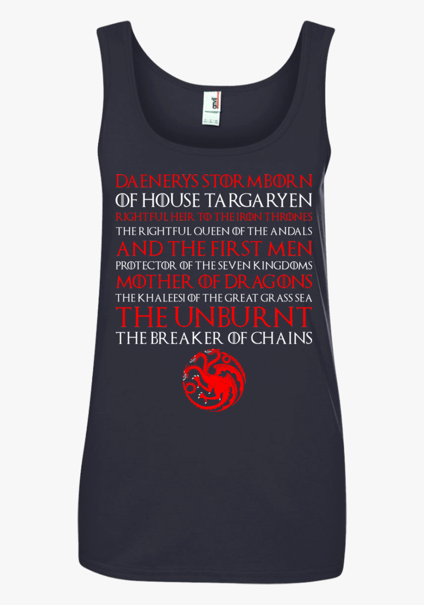 Game Of Thrones - Active Tank, HD Png Download, Free Download