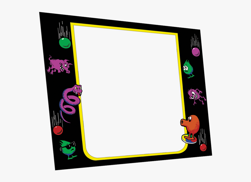 Qbert , Png Download - Qbert Arcade Bezel, Transparent Png, Free Download