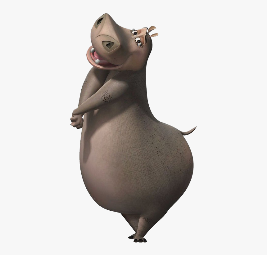 Hippopotamus Png Free Download - Gloria Madagascar, Transparent Png, Free Download