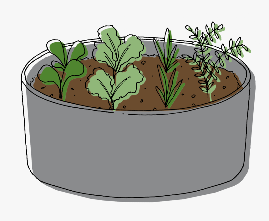 Raised Bed - Illustration, HD Png Download, Free Download