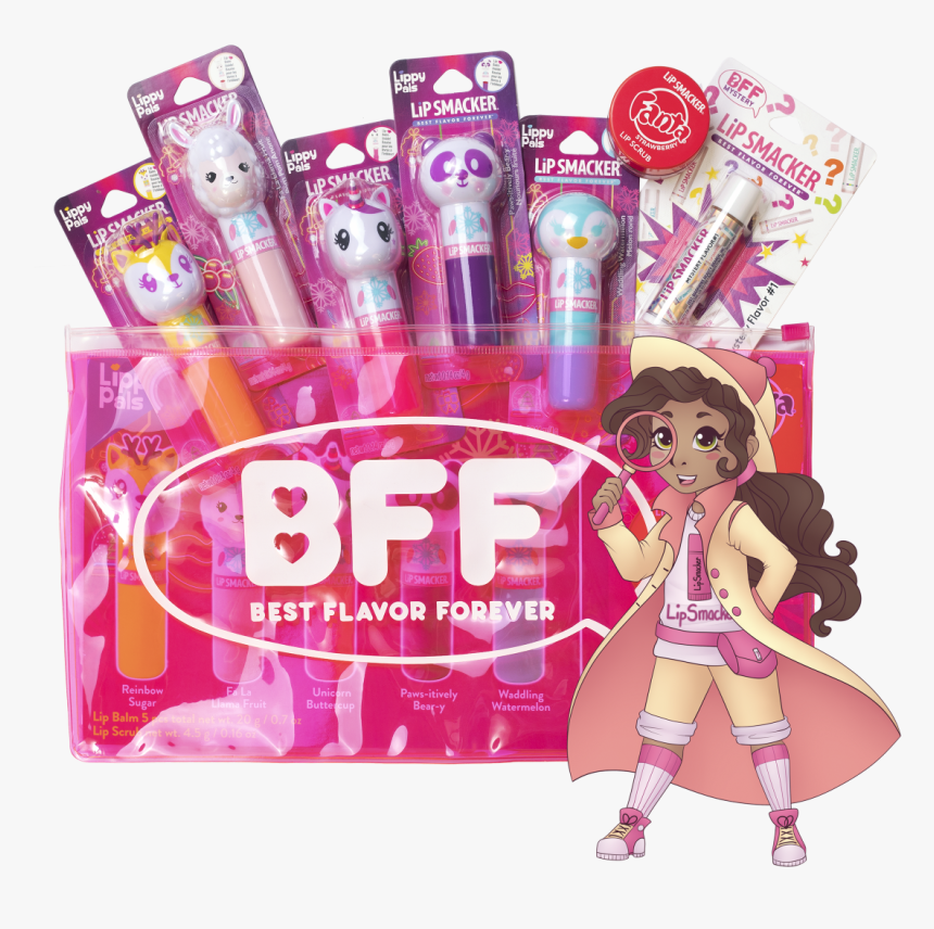 Bff Lip Balm Subscription - Lip Smacker Bff, HD Png Download, Free Download