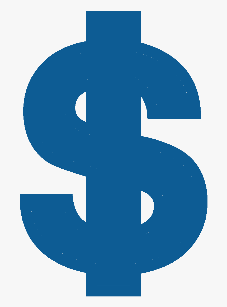 Transparent Fundraiser Clipart - Blue Dollar Sign Png, Png Download, Free Download