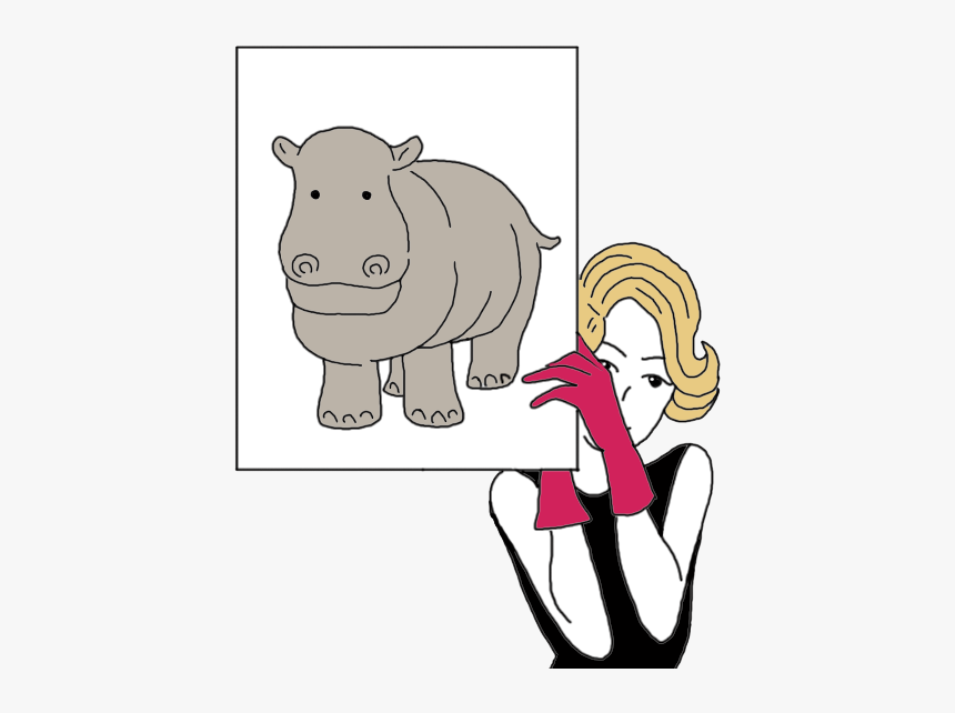 Hippo - Cartoon, HD Png Download, Free Download