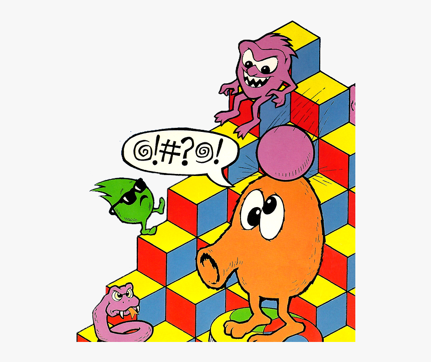 Q Bert Nes, HD Png Download, Free Download