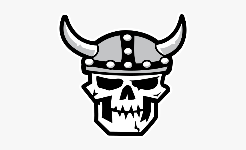 Com/wp Logo Skull Whitestroke 1 1 - Norcal Ice Raiders Logo, HD Png Download, Free Download