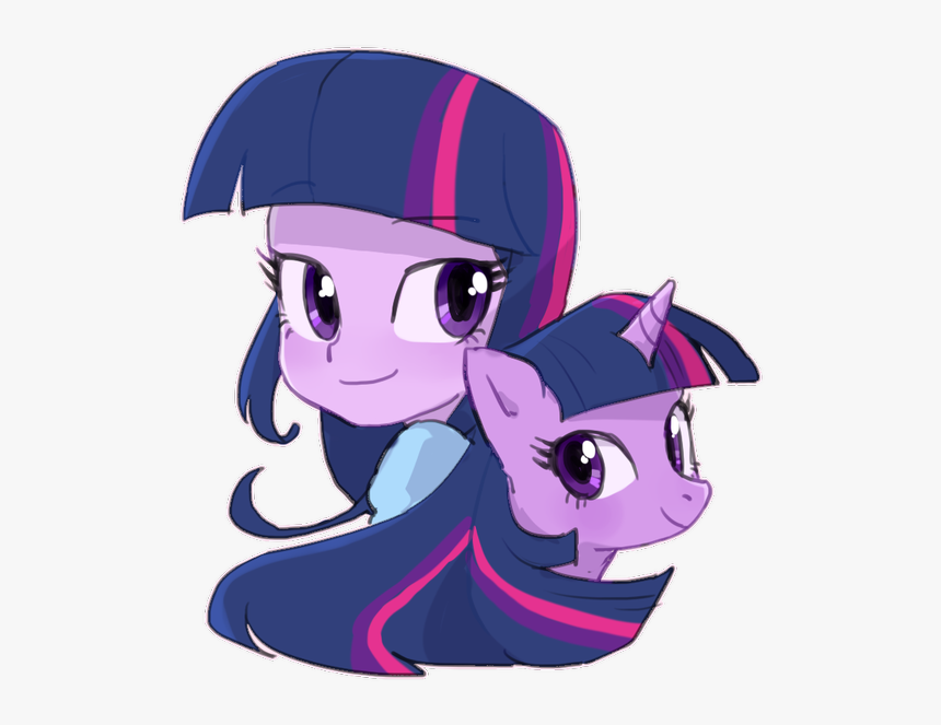 Twilight Sparkle Pinkie Pie Pony Sunset Shimmer Purple - Twilight Sparkle Pony And Human, HD Png Download, Free Download