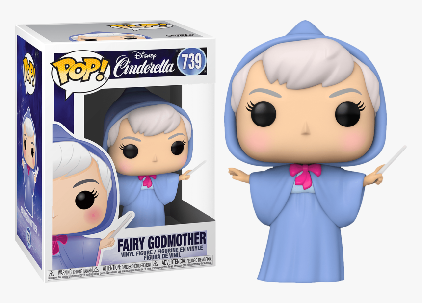 Cinderella Funko Pop Fairy Godmother, HD Png Download, Free Download