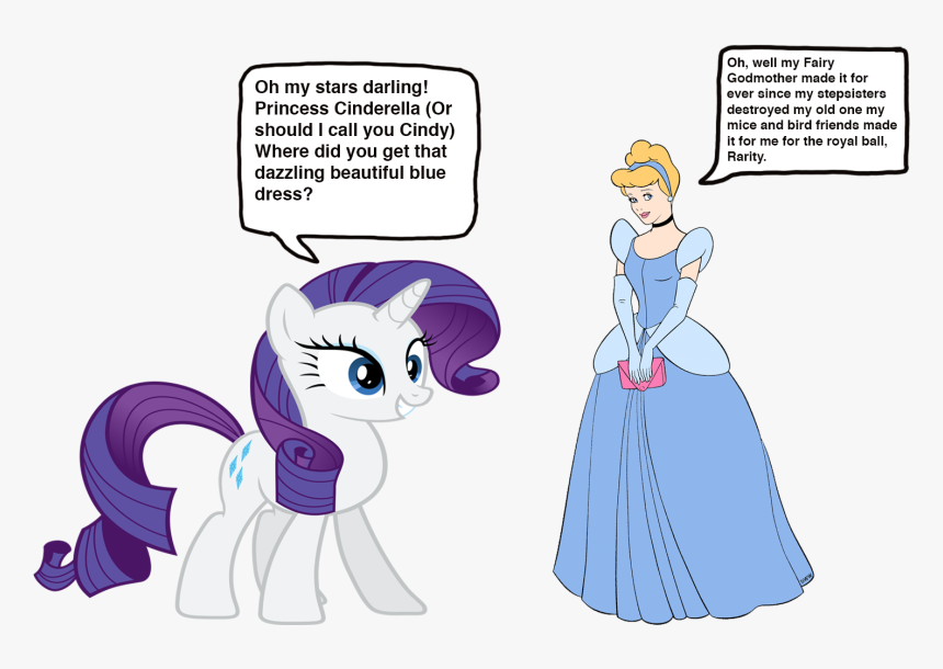 1000 Hours In Ms Paint, Cinderella, Crossover, Disney, - Rarity Glass Slipper, HD Png Download, Free Download