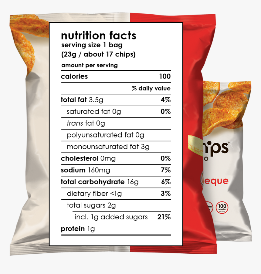 Nutritional Facts For - Yes Peas Popchips Nutrition, HD Png Download, Free Download