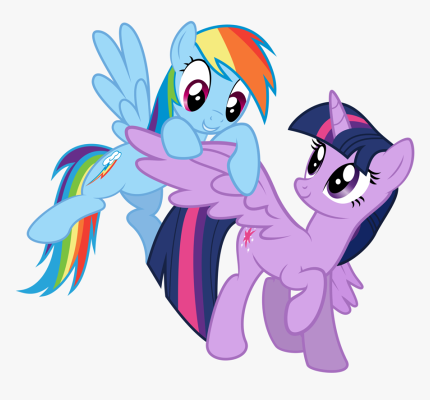 Rainbow Dash I Twilight Sparkle, HD Png Download, Free Download