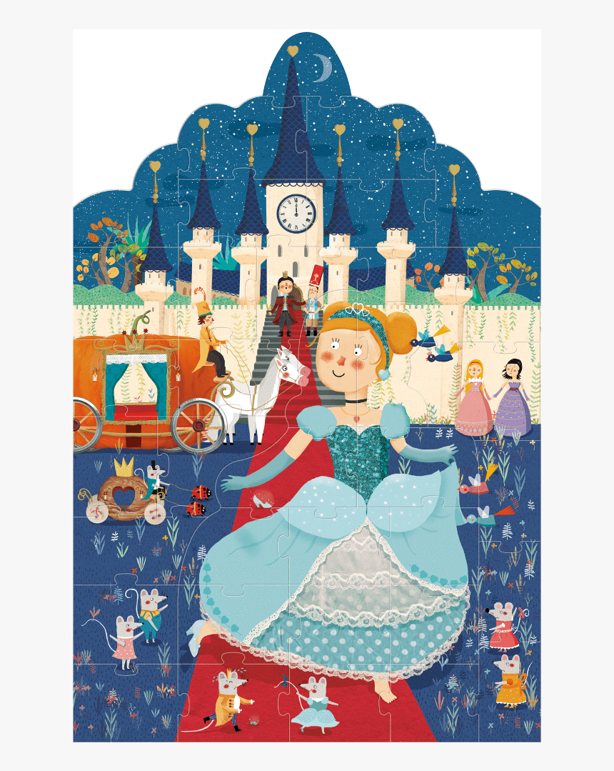 Puzzle Cinderella - Londji Puzzle Cinderella, HD Png Download, Free Download