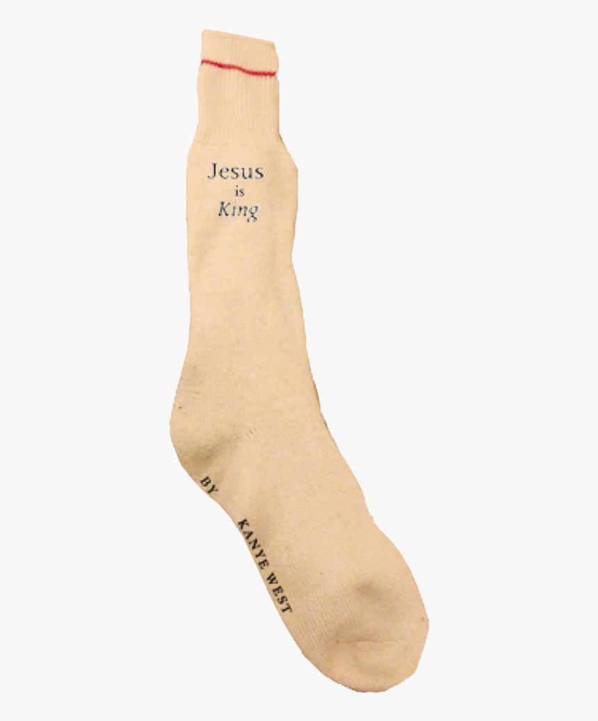 Jik Sock 1100x - Kanye West Jesus Sock, HD Png Download, Free Download