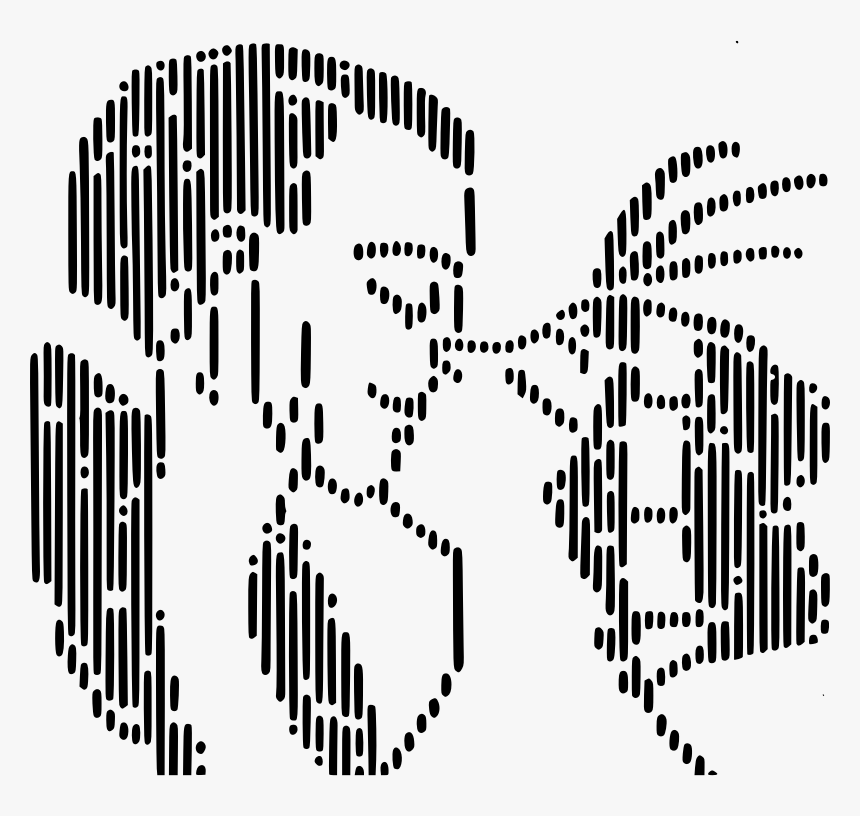 The Kiss - Text Art Kiss, HD Png Download, Free Download