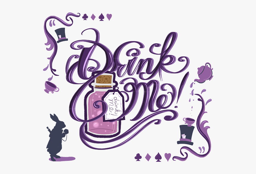 Moonbeam Alice Wonderland Drink Me, HD Png Download, Free Download