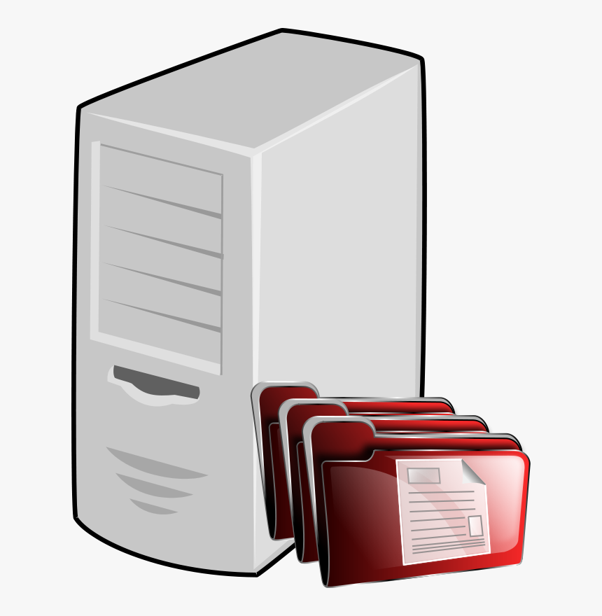 Document Management Server - File Server Clipart, HD Png Download, Free Download
