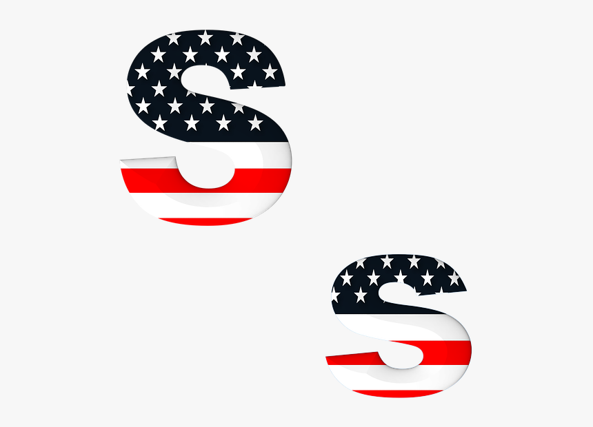 Letter I In American Flag, HD Png Download, Free Download