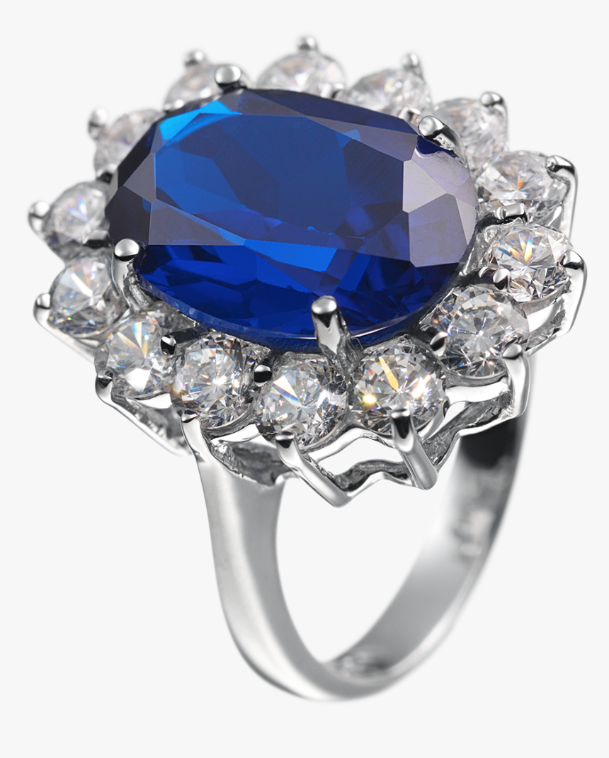 Catherine Royal Blue Ring - Pre-engagement Ring, HD Png Download, Free Download