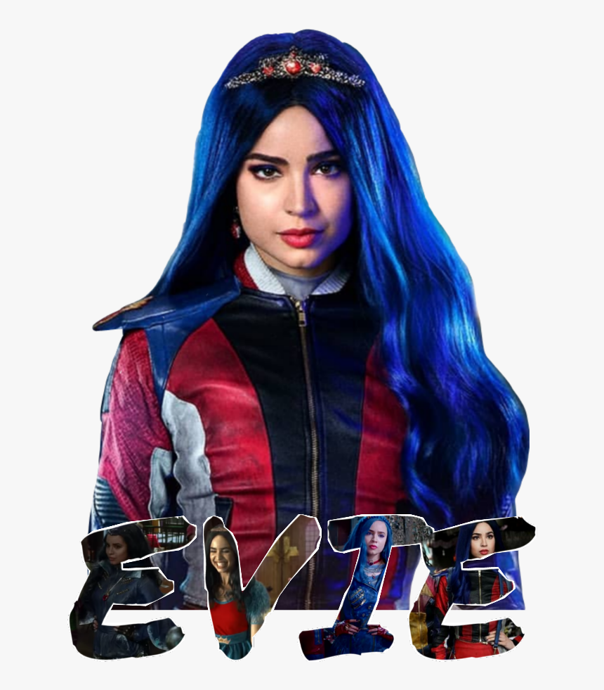 #sofiacarson #sofia #evie #descendants #stickers #blue - Sofia Carson Evie Descendants 3, HD Png Download, Free Download