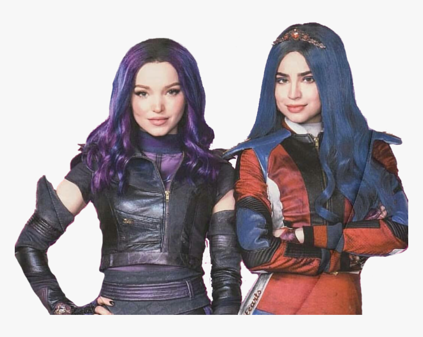 #disney #descendants3 #mal #evie #freetoedit - Mal And Evie Descendants 3, HD Png Download, Free Download