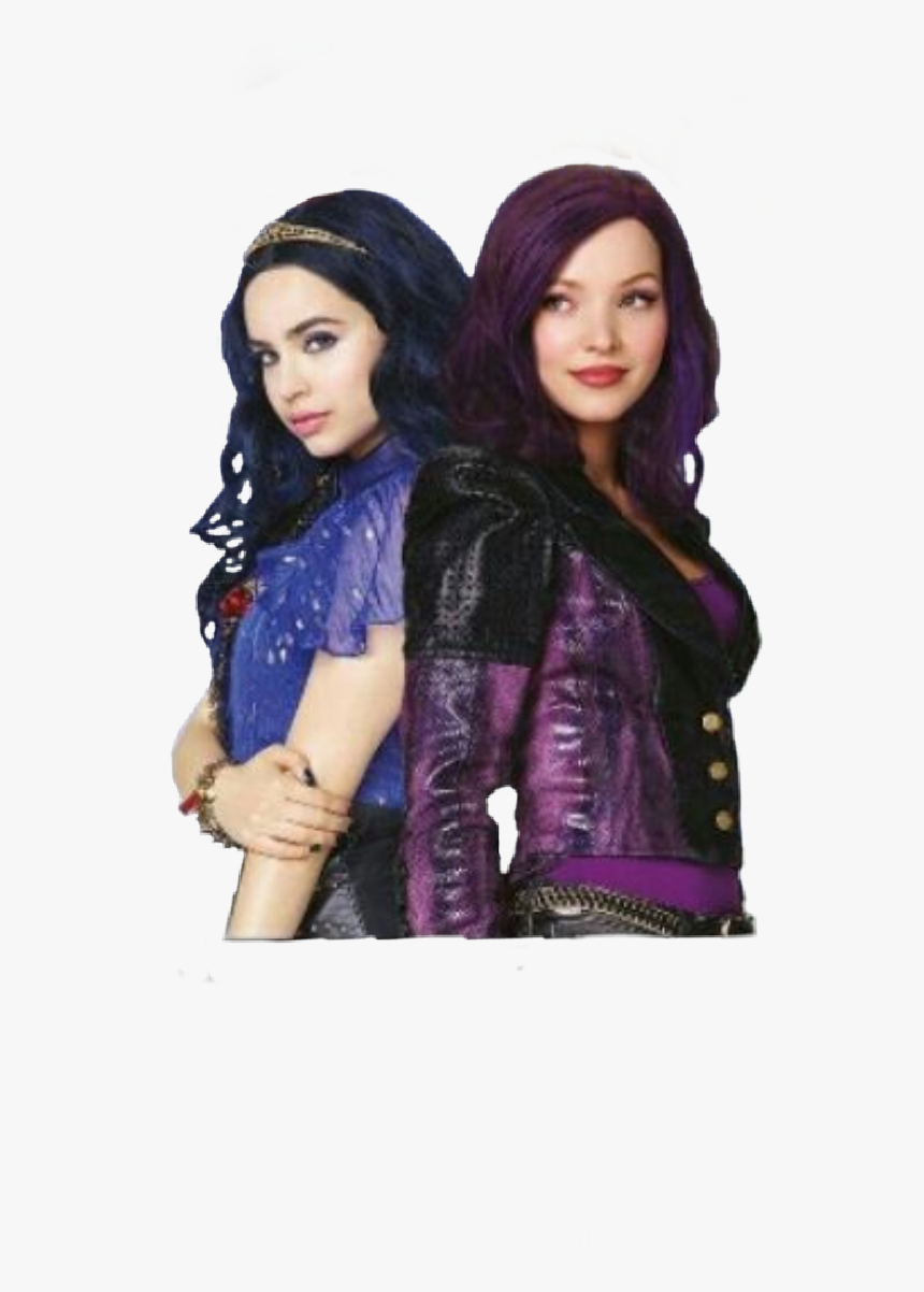 #descendants #mal #evie - Descendants Mal And Evie Png, Transparent Png, Free Download