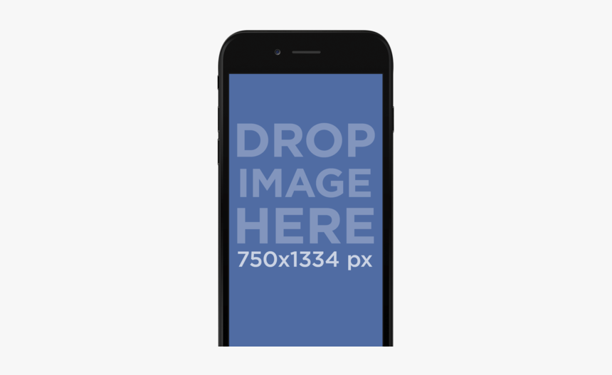 Black Iphone Template, HD Png Download, Free Download