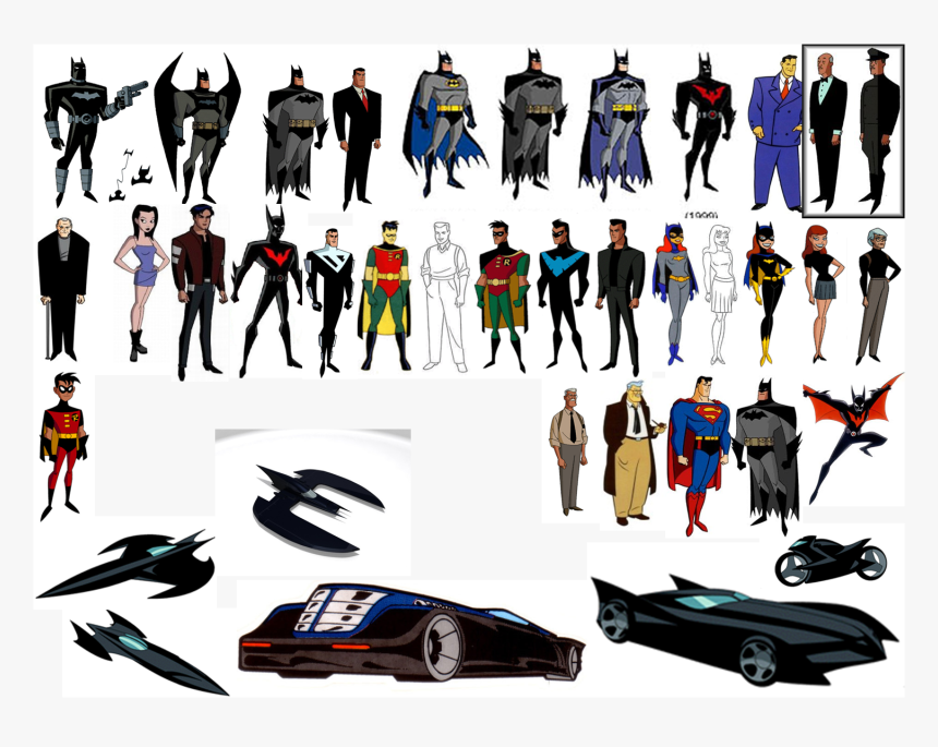 Batman And Others Through The Animated Series - Audi Avus Quattro, HD Png Download, Free Download