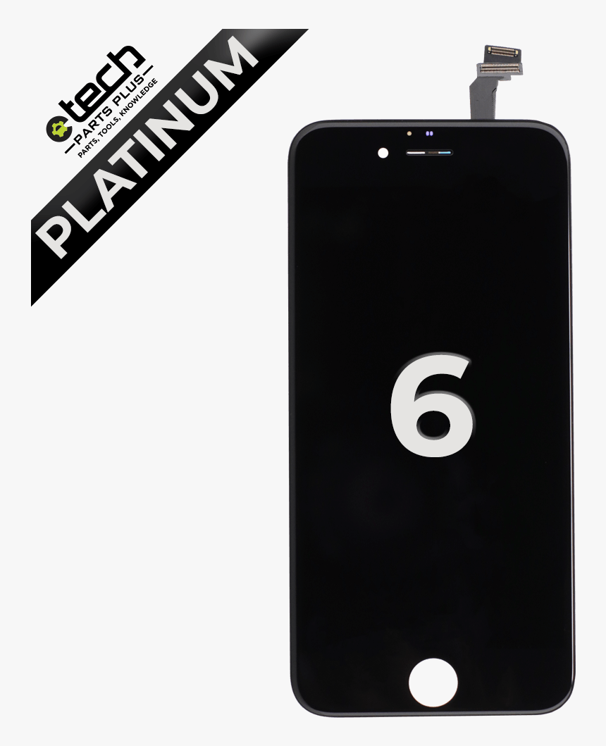 Platinum Lcd Assembly For Use With Iphone 6 - Smartphone, HD Png Download, Free Download