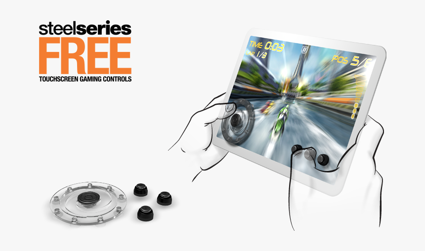 Stick On Buttons For Touch Screen, HD Png Download, Free Download