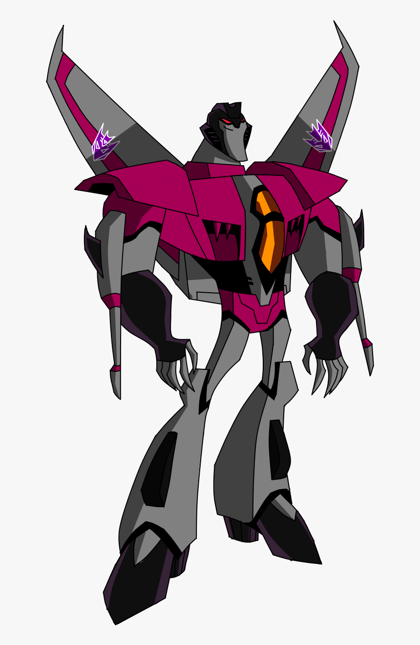 Villains Wiki - Coloring Transformers Animated Starscream, HD Png Download, Free Download